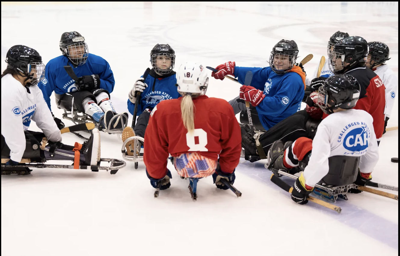 Devils sled hockey clinic gives kids with disabilities ‘a whole different way’ to compete