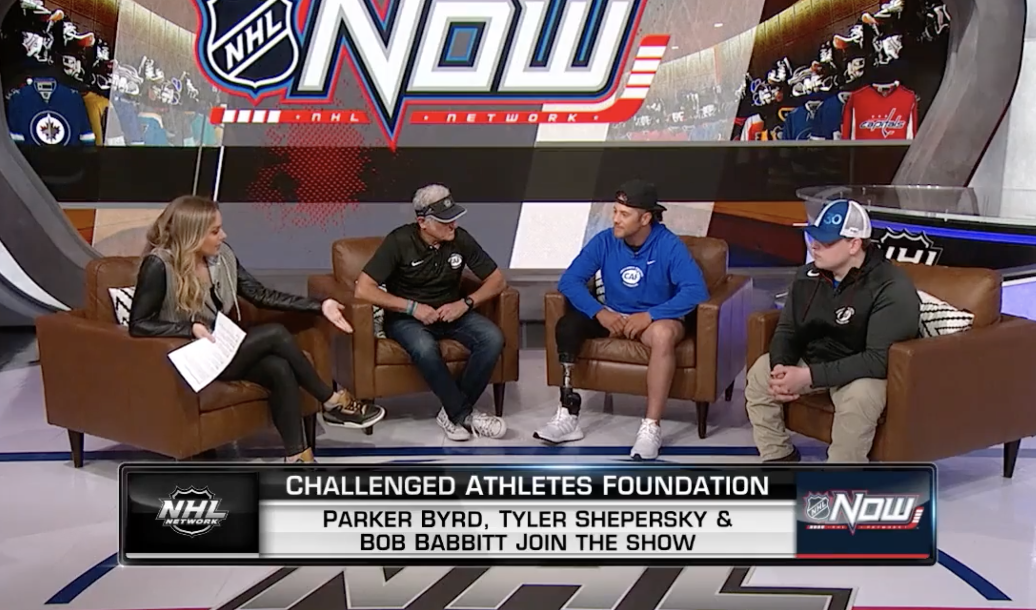 Sled Hockey Athletes Join NHL Now