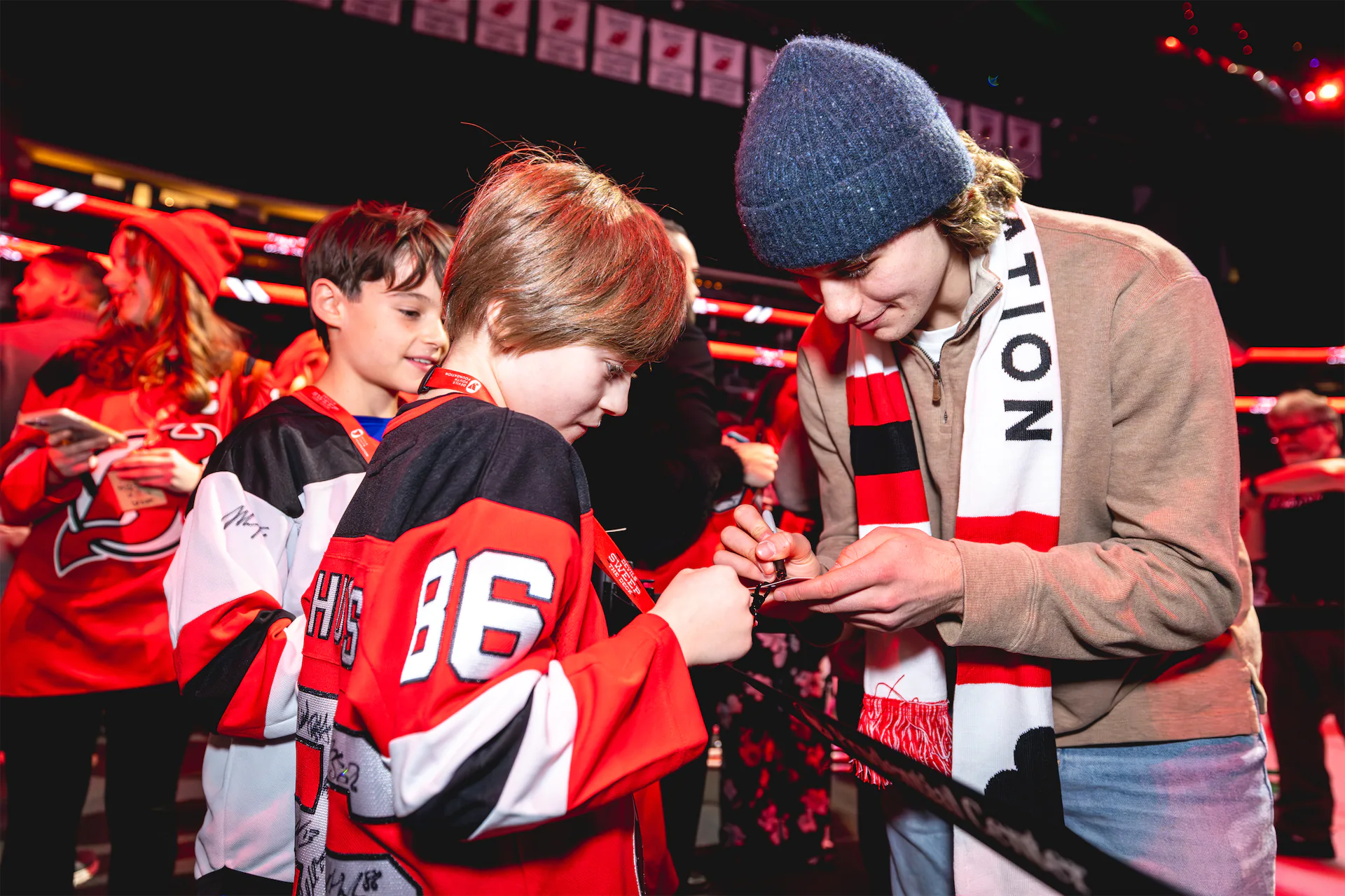 Devils ‘Sweep the Deck’ for a Good Cause